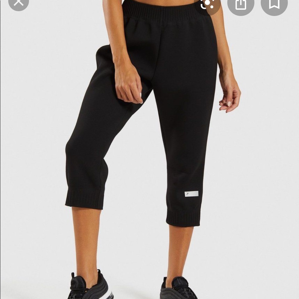 Gymshark Ruched Cropped Joggers
